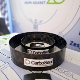 próbki CarboSeal na stoisku w Zakopanem