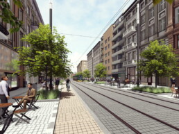 Nowa trasa na Ratajczaka