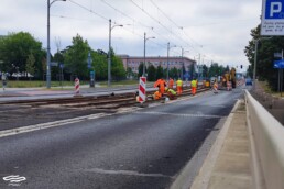 Remont torowiska na Kórnickiej na finiszu
