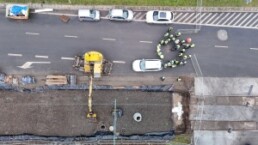 budowa trasy tramwajowej