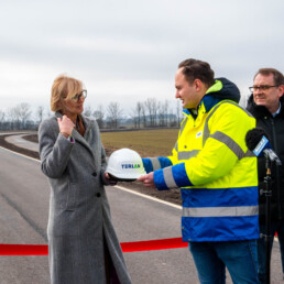 Nowa droga gminna Rajkowo - Będargowo otwarta